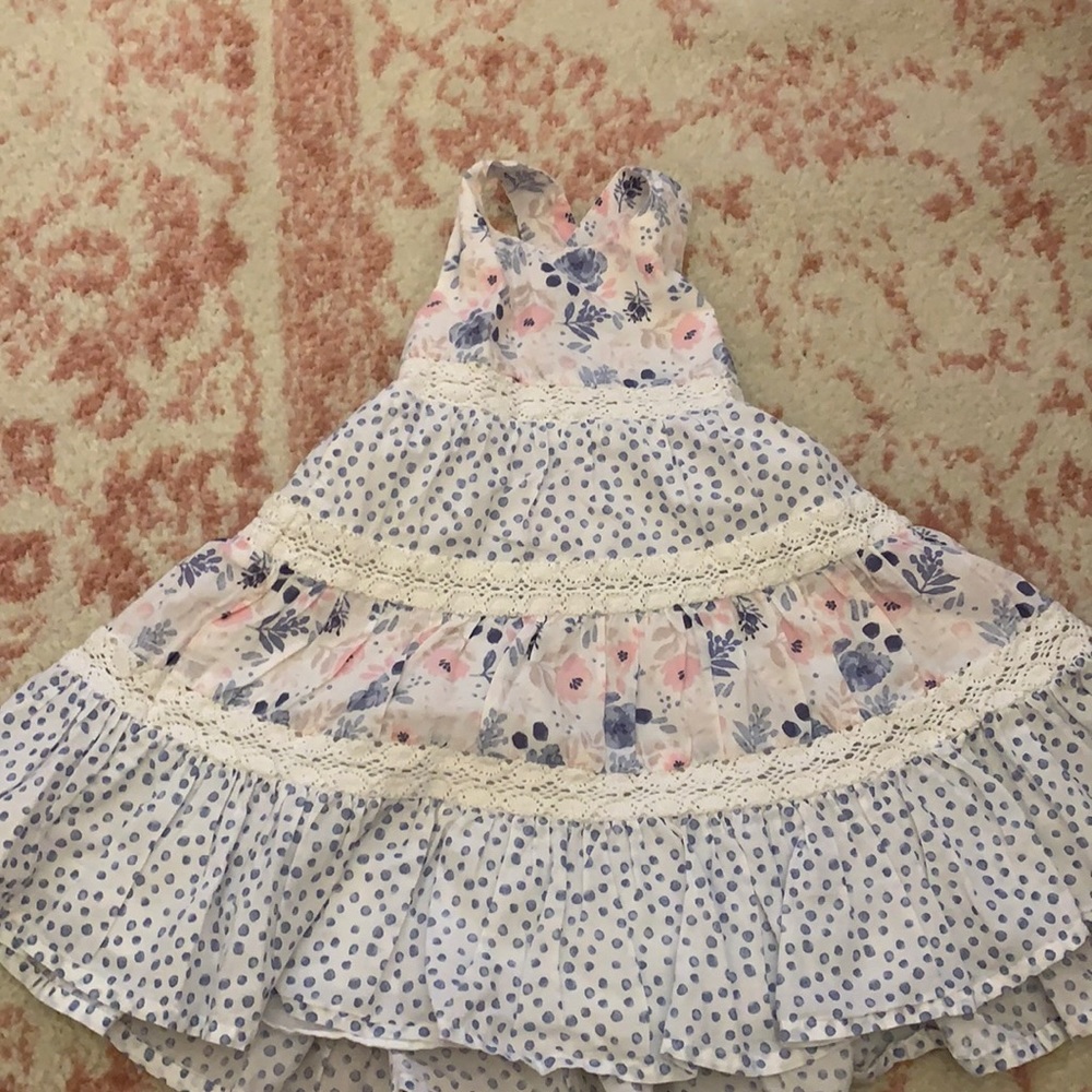 Tommy Bahama Floral Tiered Dress